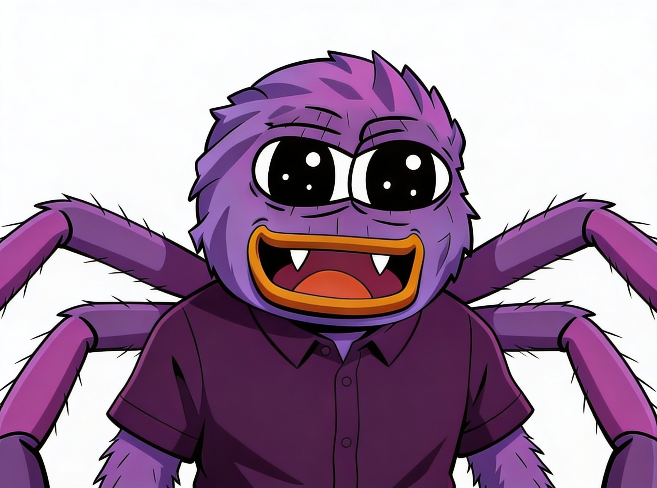 Spider-Mon clean bust portrait
